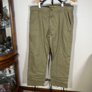 38 X 30 MEXS LEE C-TREME COMFORT GREEN KHAKI PANTS